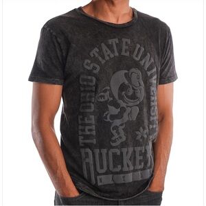 Ohio Buckeye Nation T-Shirt The Wild Collective Women’s 2XL Vintage Look NCAA